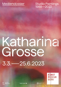 KATHARINA GROSSE STUDIO PAINTINGS, 1988–2022